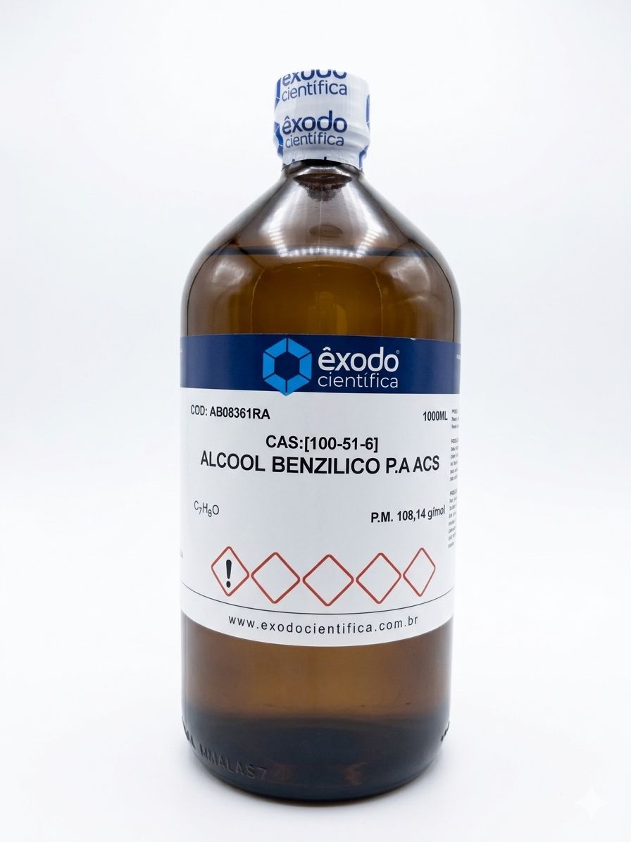 Álcool Benzílico PA ACS -  1 Litro