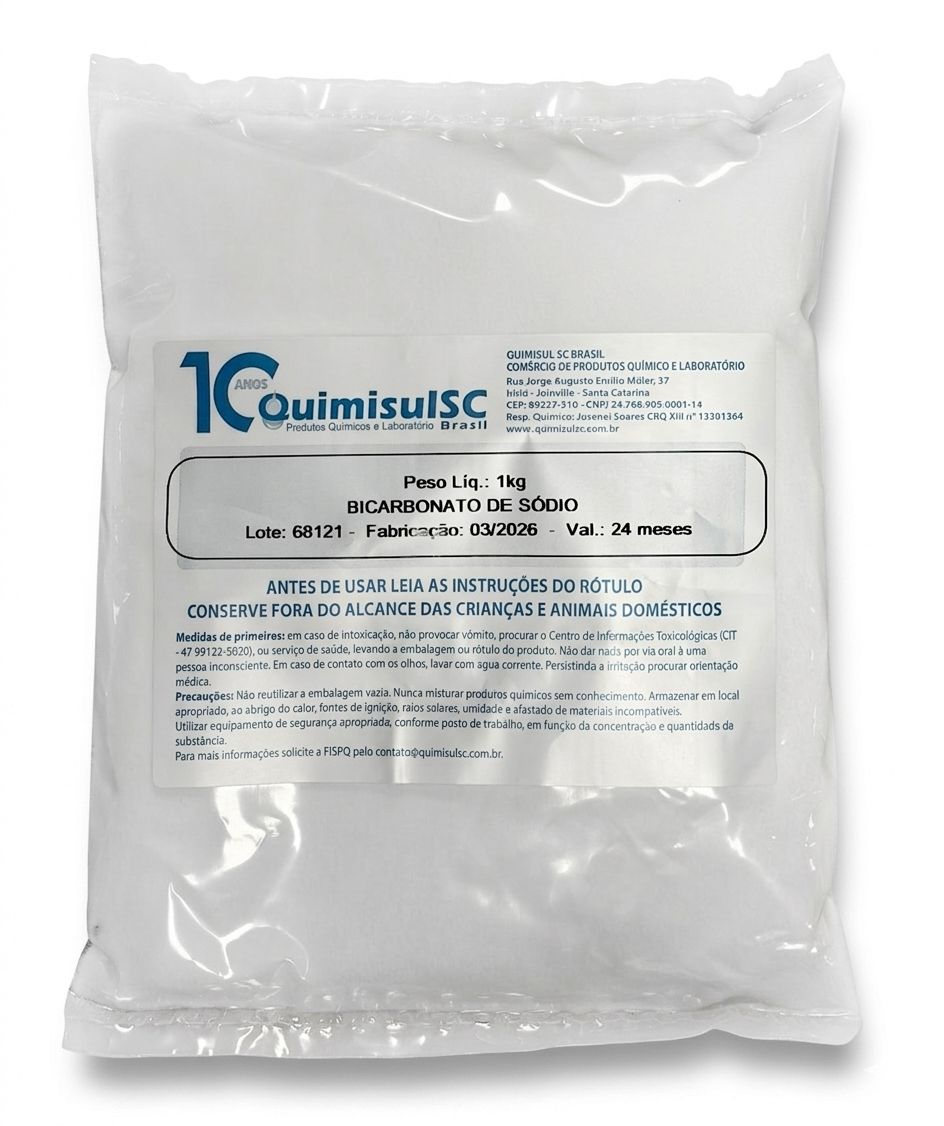 Bicarbonato De Sódio Extra Fino 1 kg