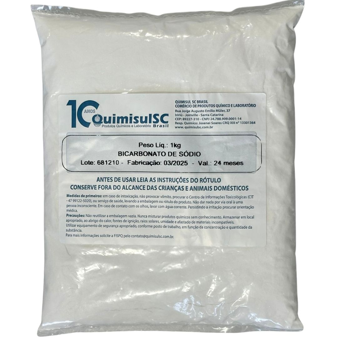 Bicarbonato De Sódio Extra Fino 1 kg