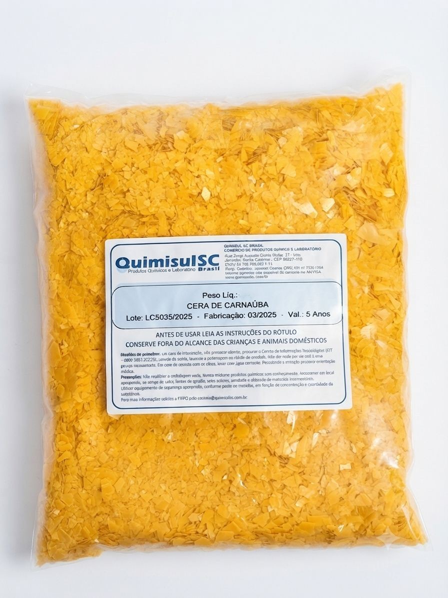 Cera De Carnaúba Pura 500g