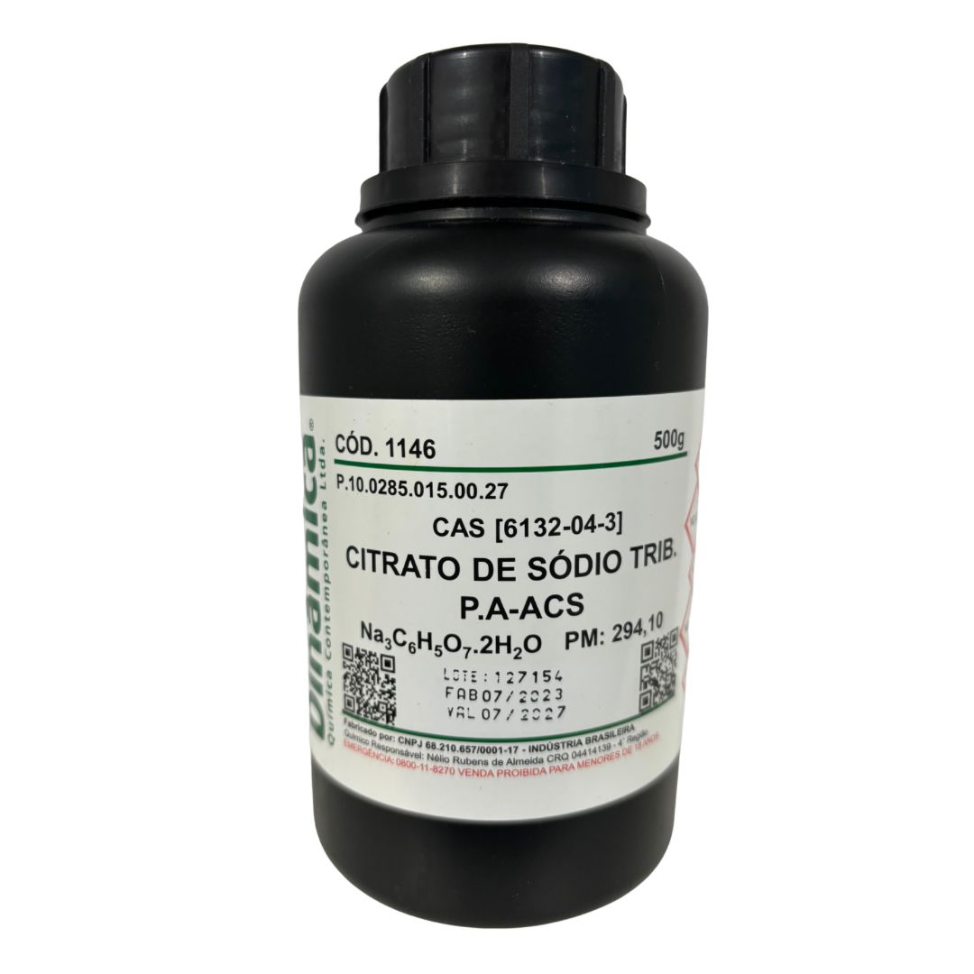 Citrato De Sódio P.A (tribásico) 500g