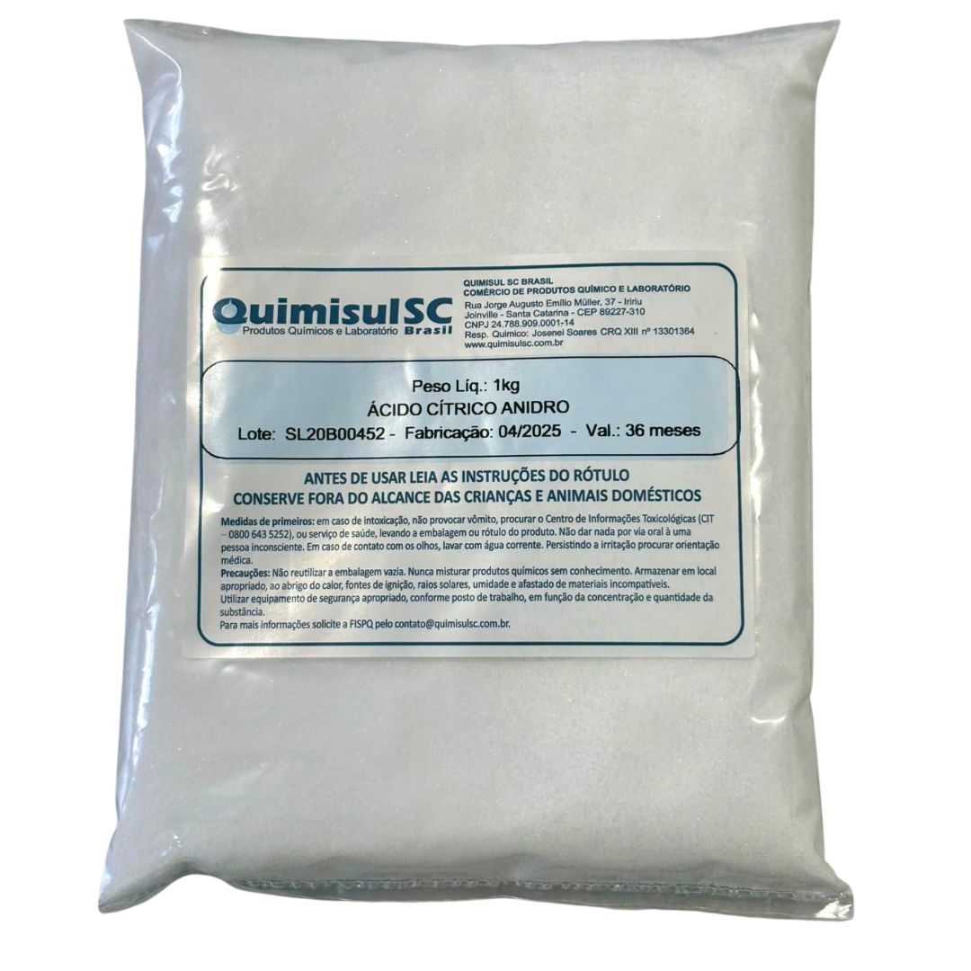 Ácido Cítrico Anidro 1 kg