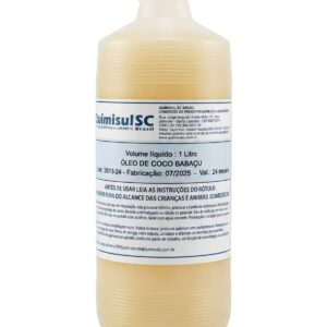 Óleo De Côco Babaçu Refinado 1 Litro