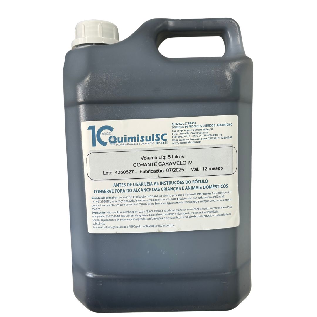 Corante Caramelo IV - Galão 5 litros