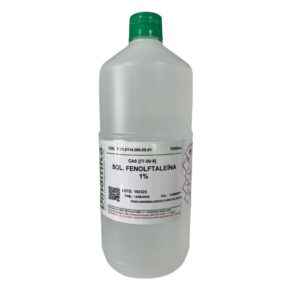 Fenolftaleína 1% Alc. Solução - 1 litro
