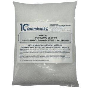 Tiossulfato de Sódio 1 kg - Hipossulfito