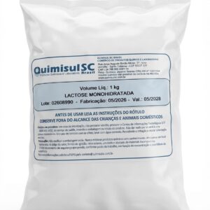Lactose Monohidratada 200 Mesh 1 kg
