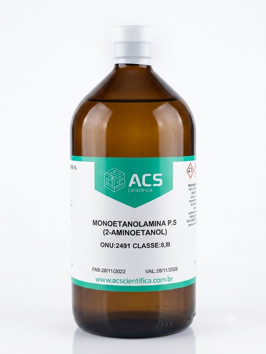 MONOETANOLAMINA PS (2-AMINOETANOL) 1 Litro