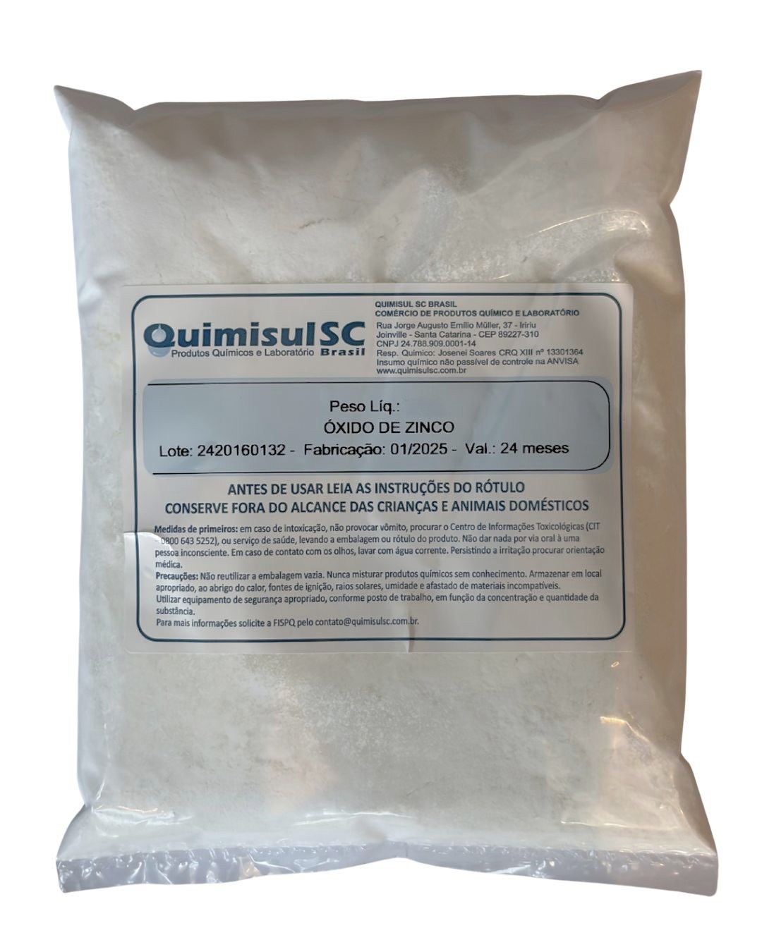 Óxido De Zinco 1 kg