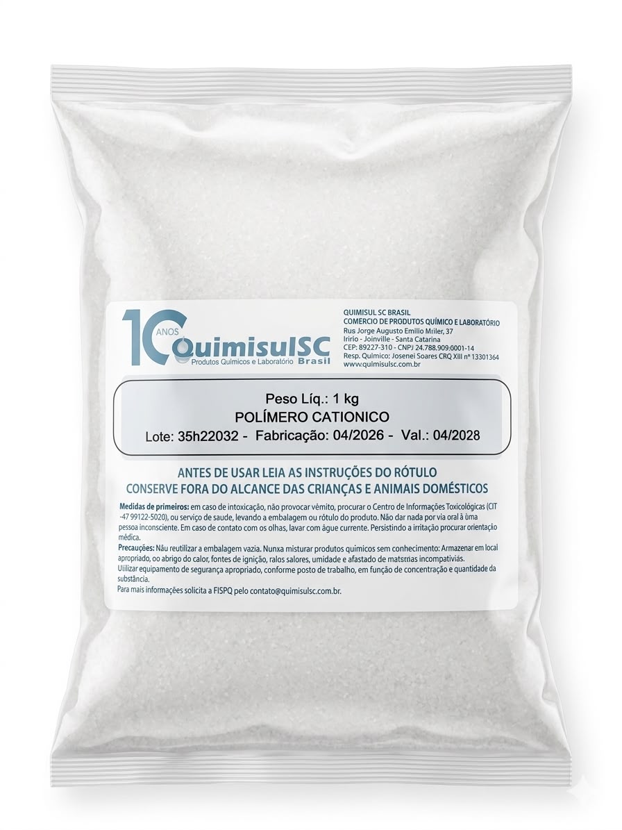 Polímero Catiônico 1 kg
