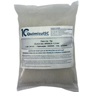 Silica Gel Branca 1 A 3 mm - 1 kg