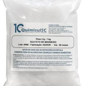 Sulfato De Magnésio Amarelado 1 kg