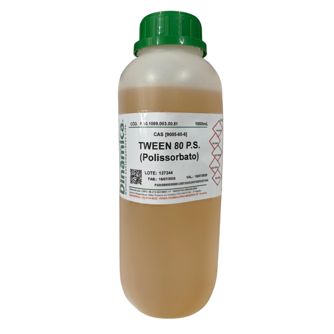 Tween 80 (Polissobarto) 1 Litro