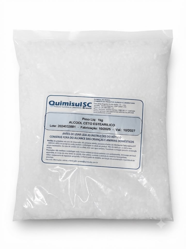 Álcool Ceto Estearílico 30/70 Pacote 1 Kg