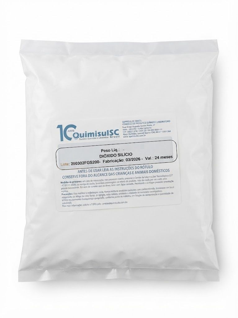 Dióxido de Sílicio - Sílica Precipitada 1 kg