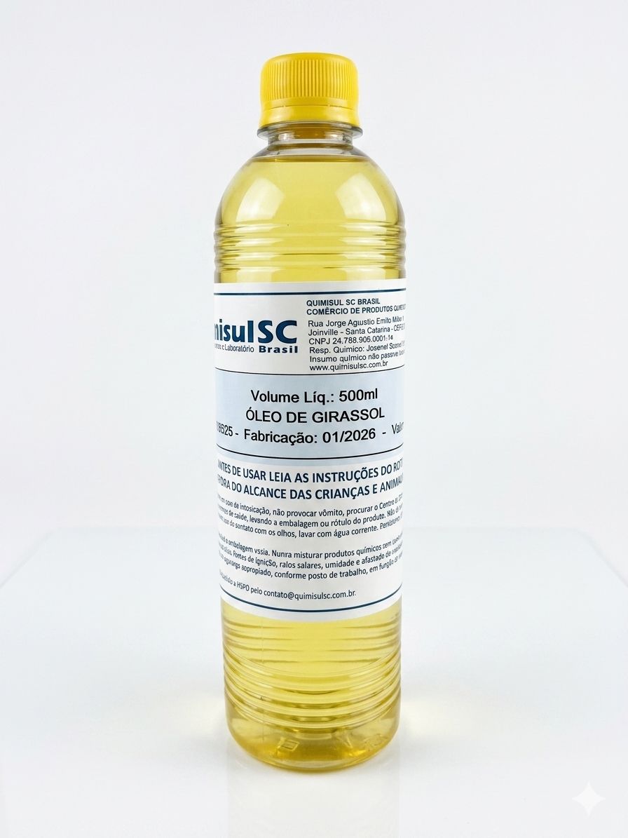 Óleo de Girassol 100% Vegetal 500ml