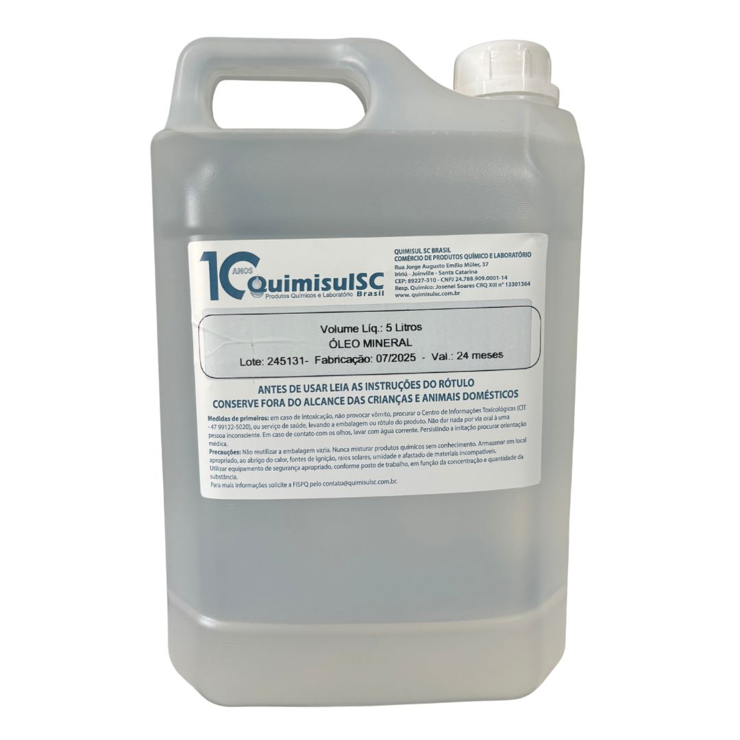 Óleo Mineral 5 Litros