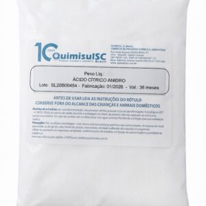 Ácido Cítrico Anidro 100g