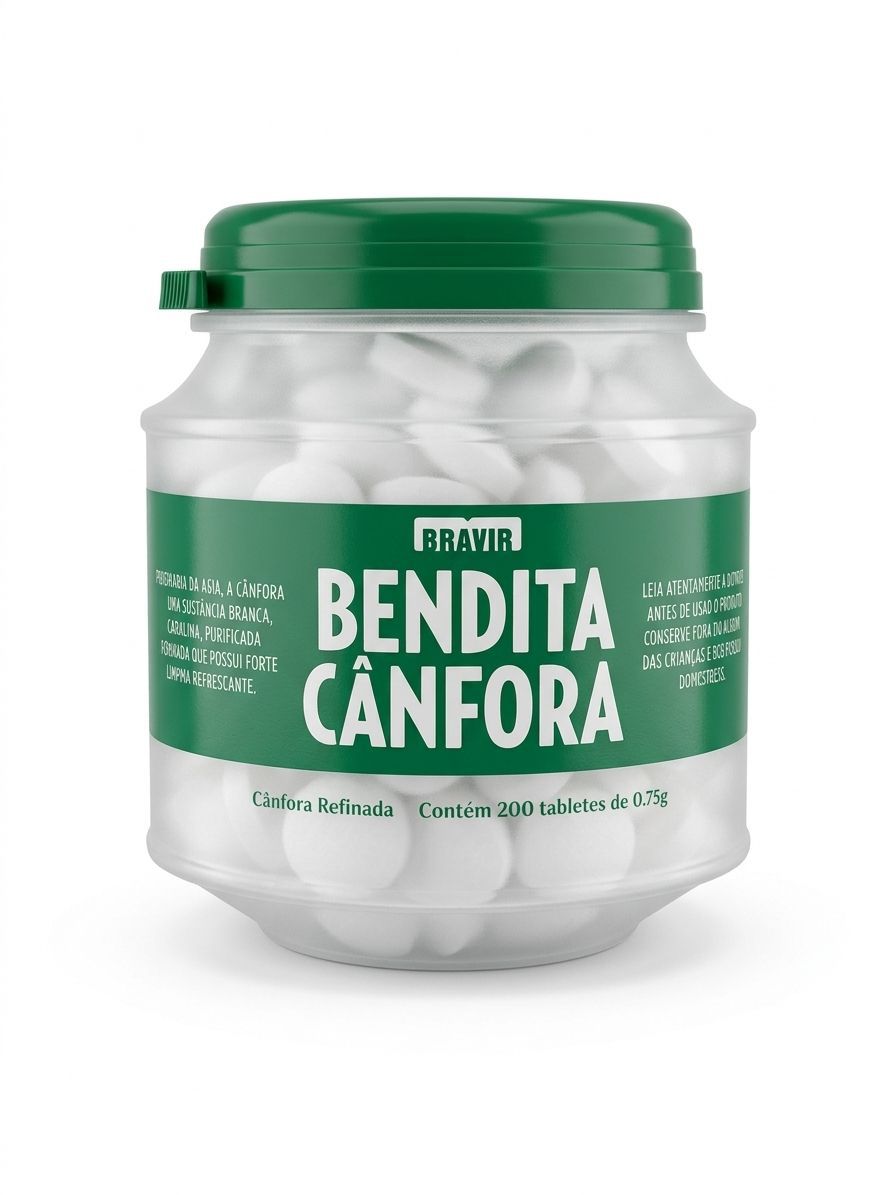 Cânfora 200 Pastilhas ( 150g )