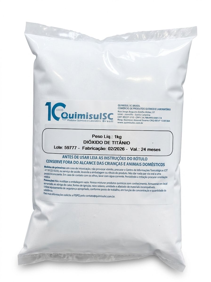 Dióxido De Titânio (corante Branco) Anatase 1 Kg