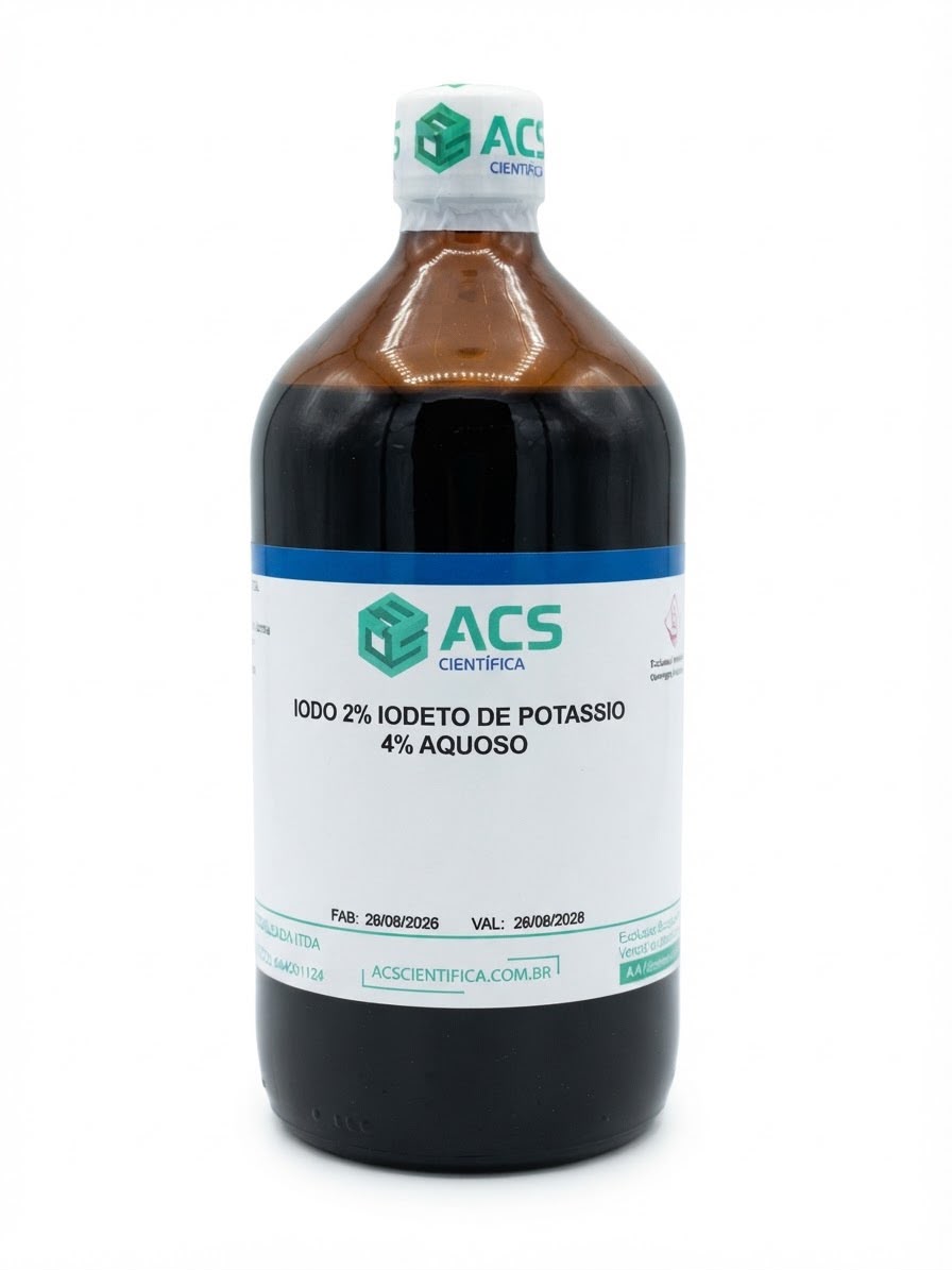 Iodo 2% Solução  - 1 litro