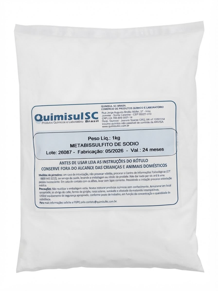 Metabissulfito De Sódio - 1 kg