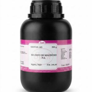 SULFATO DE MAGNÉSIO PA 7H2O - 500G