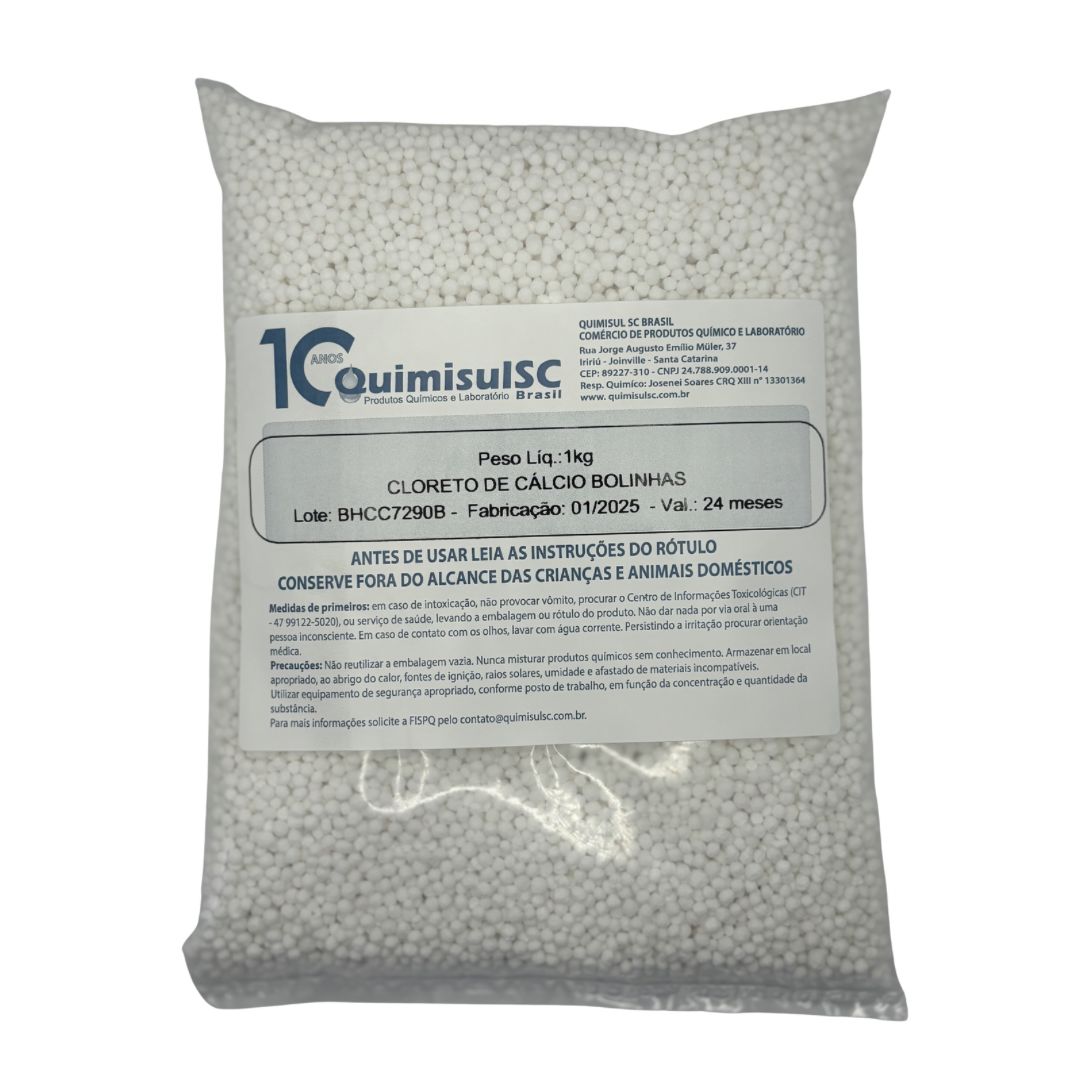 Cloreto De Cálcio Bolinhas Antimofo 1 kg