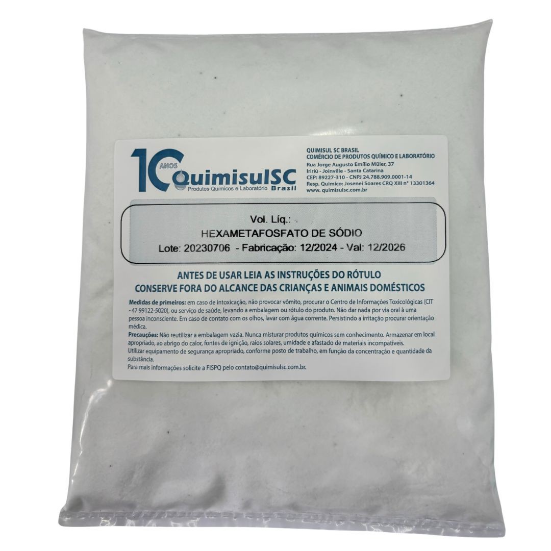 HEXAMETAFOSFATO DE SÓDIO 250G