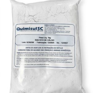 Sulfato De Calcio Puro 2h20 Saco 1 kg