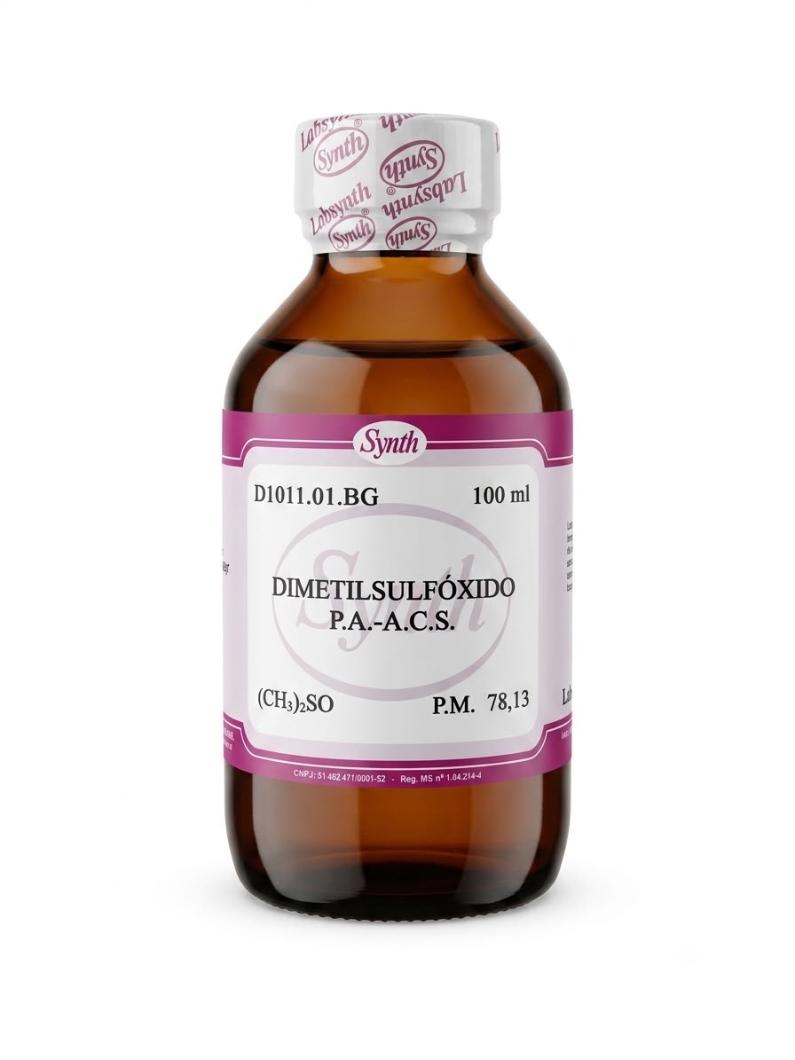 DMSO - Dimetilsulfóxido PA ACS 100ml - LABSYNTH