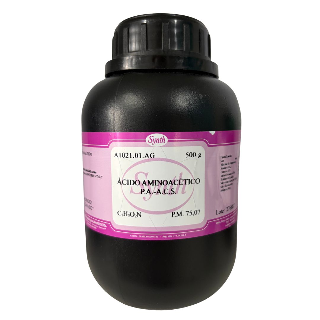 GLICINA  - ÁCIDO AMINOACETICO - PA ACS 500G