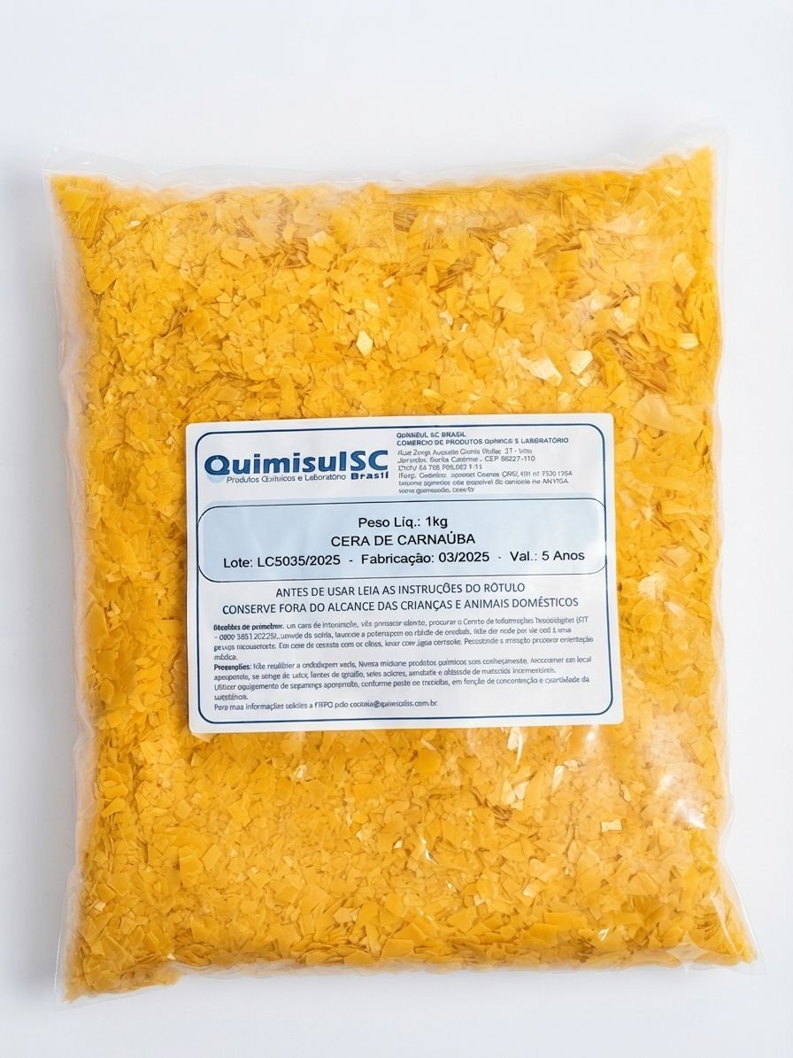Cera De Carnaúba Pura 1 kg