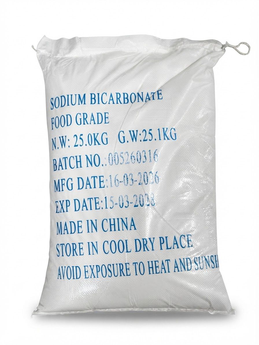 BICARBONATO DE SÓDIO EXTRA FINO PURO - SACO 25 KG