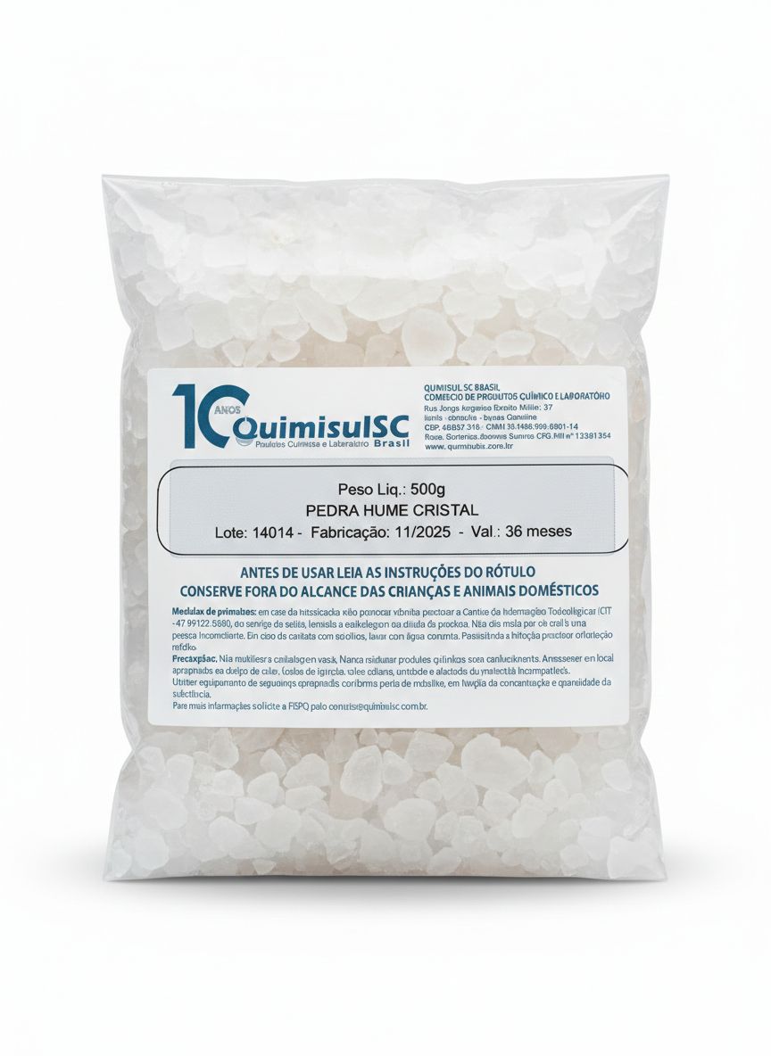 Pedra Hume Cristal 500g