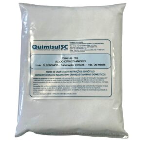 ÁCIDO CÍTRICO ANIDRO - 500g