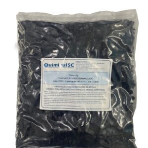 CARVÃO ATIVADO GRANULADO CASCA DE CÔCO - 1 KG