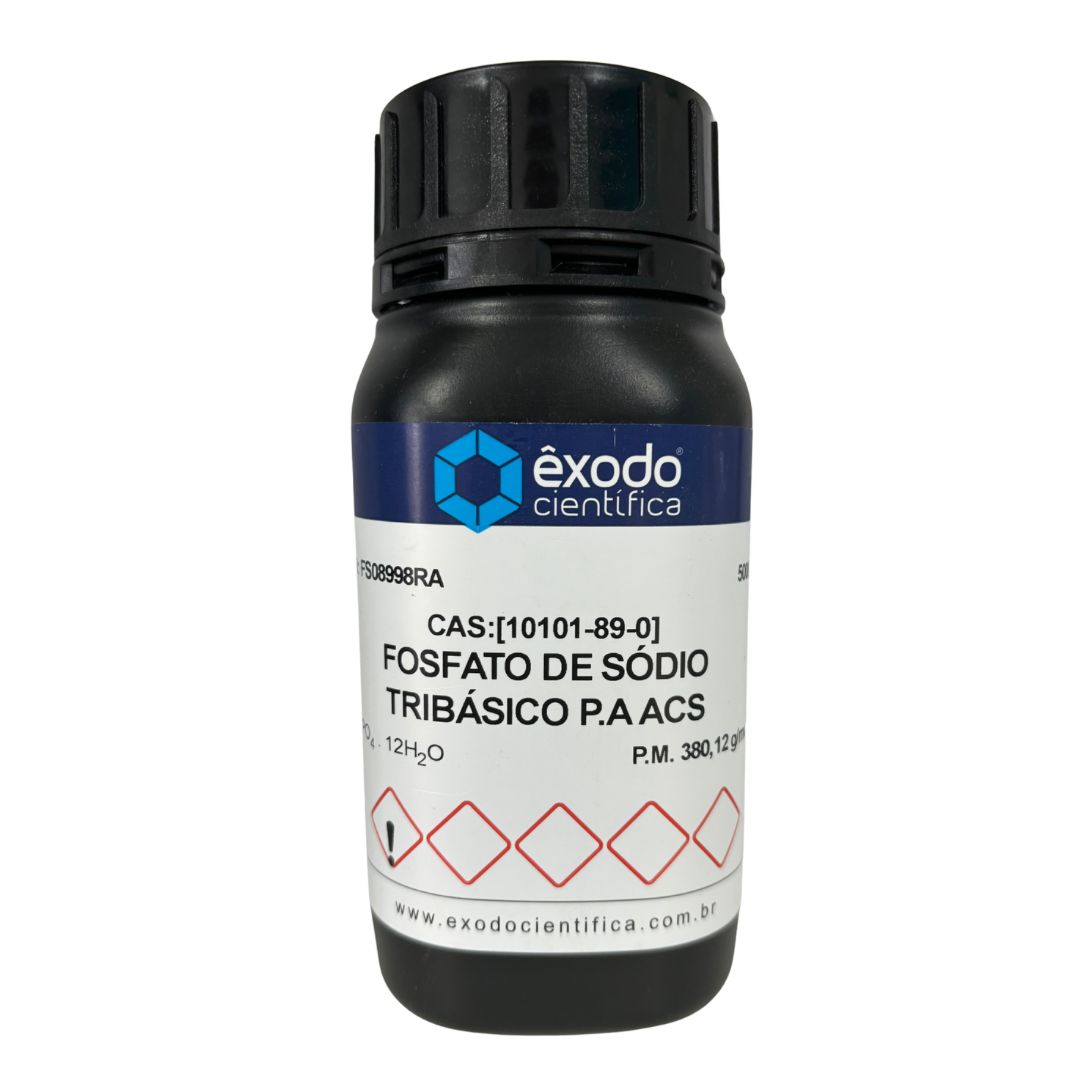 FOSFATO DE SODIO TRIBASICO (12H2O) PA ACS 500g