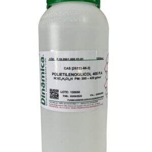 Polietilenoglicol 400 P.A  - 1 Litro