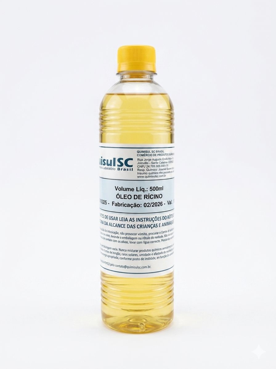 Óleo De Rícino - Mamona 500ml