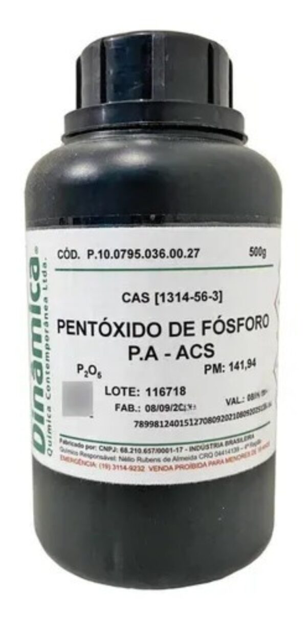 OXIDO DE FOSFORO V PA ACS (PENTOXIDO) 500g