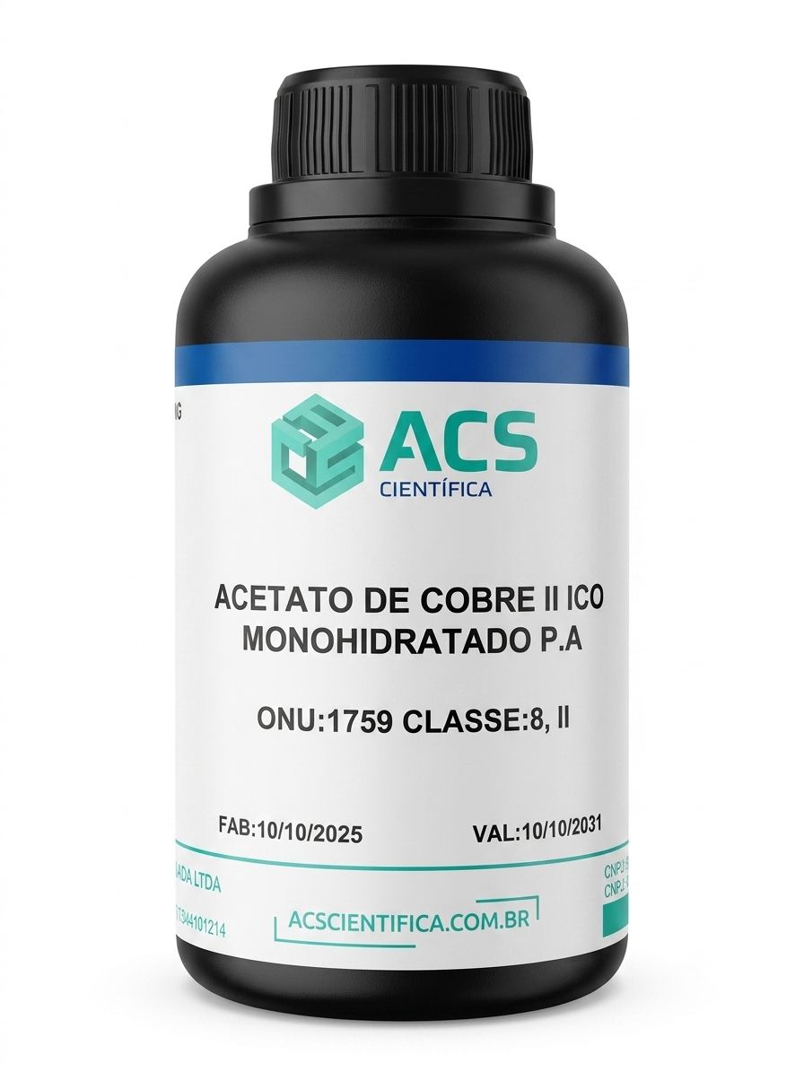 Acetato de Cobre II ICO Monohidratado PA 250g