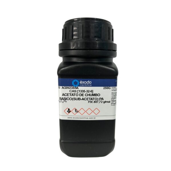 Acetato de chumbo Basico (Sub-Acetato) PA 250g