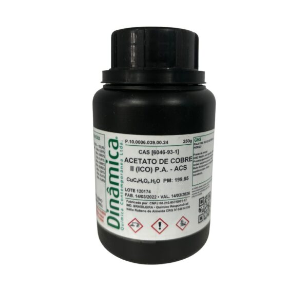 Acetato de Cobre PA 250g