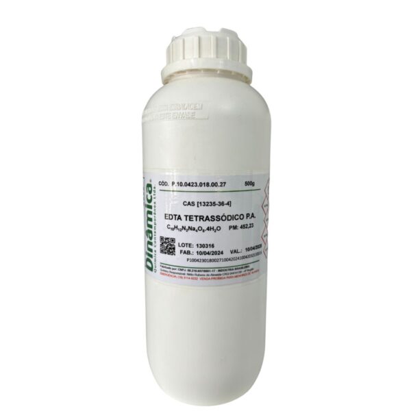 Edta Tetrassódico PA 500g