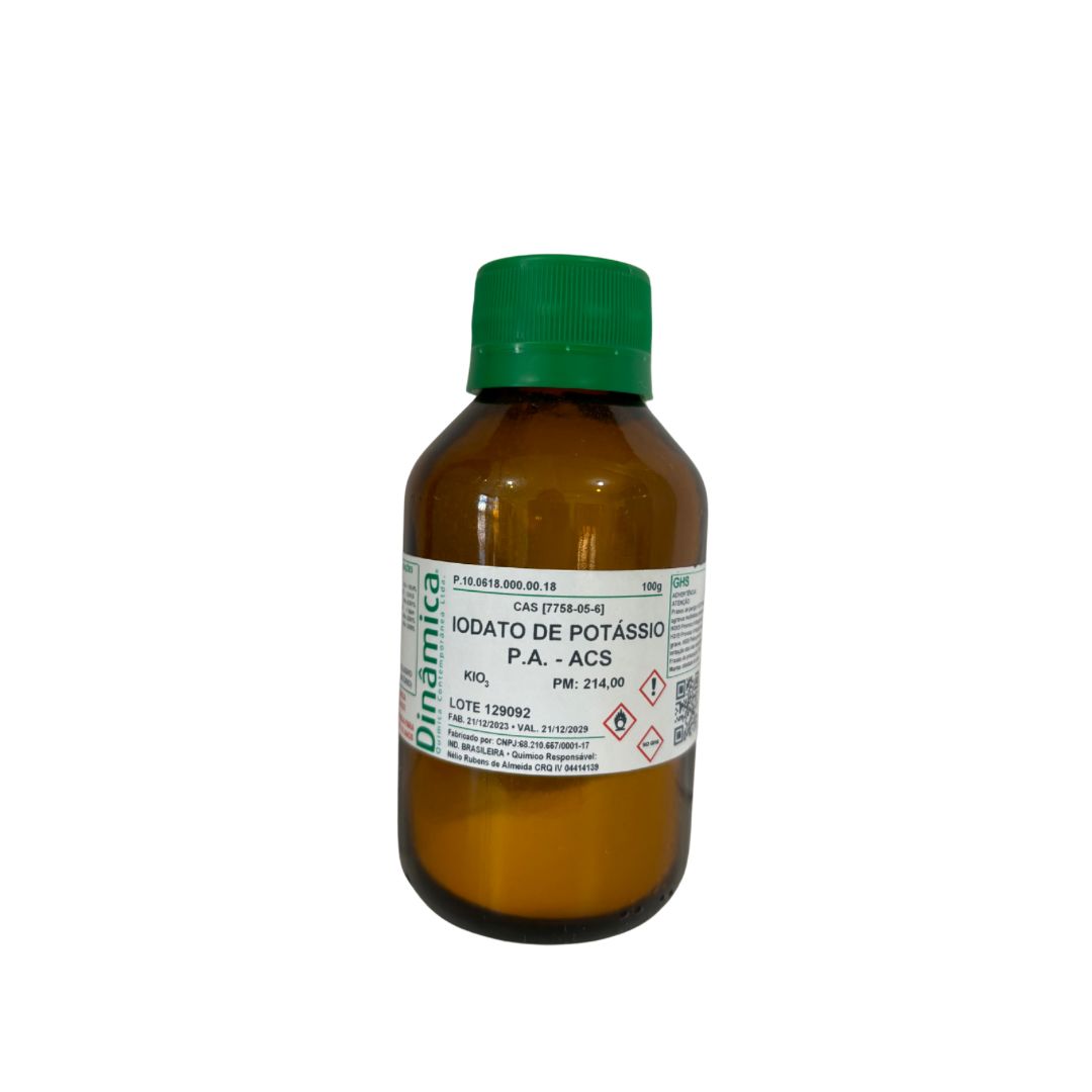 Iodato de Potássio PA 100g