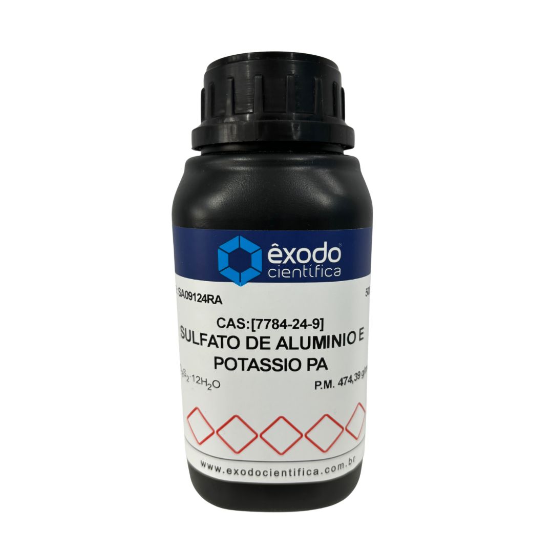 Sulfato de Alumínio e Potássio PA 500g