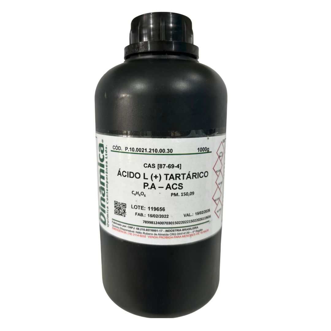 Ácido Tartárico PA 1kg