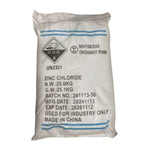 CLORETO DE ZINCO SACO 25 KG