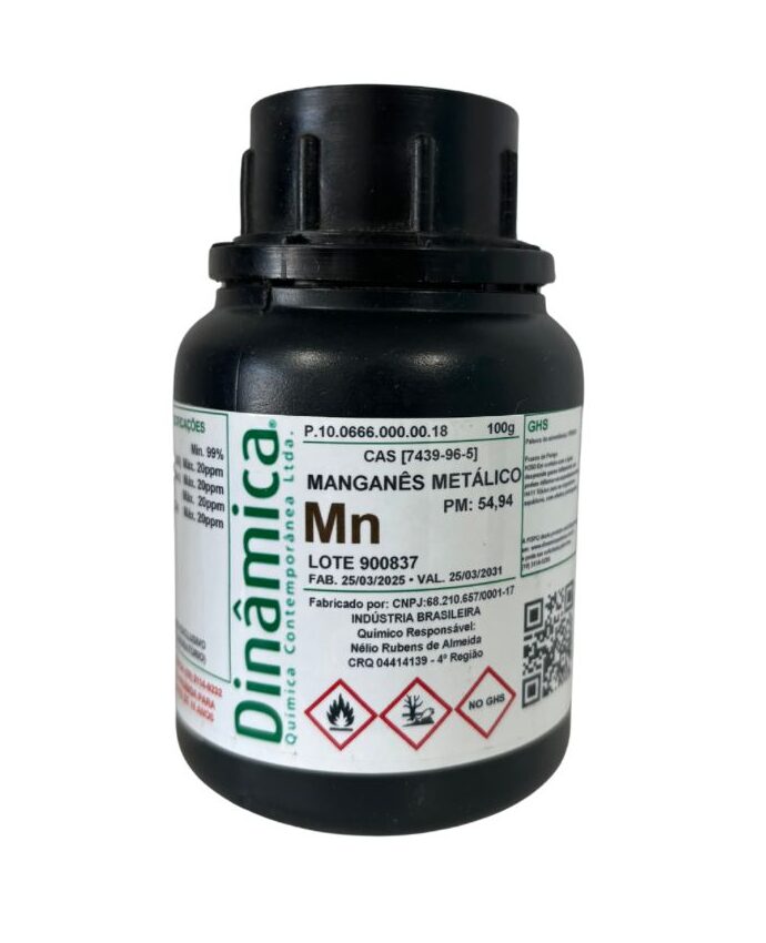 Manganês Metálico 100g